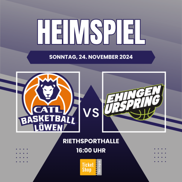 CATL Basketball Löwen - TEAM EHINGEN URSPRING