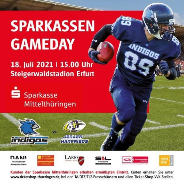 Sparkassen Gameday American Football Sonstiges Sport Veranstaltungen Ticket Shop Thuringen