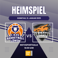 CATL Basketball Löwen - Dragons Rhöndorf